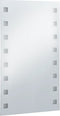 vidaXL - Badkamerspiegel - LED - 60x100 - cm
