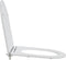 vidaXL - Snelle - Afneembare - WC-zitting - met - Zachte - Sluiting - Duroplast - Wit