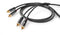 Nedis CATB24200GY20 - Audiokabel RCA - 200 cm - Grijs