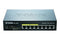 D-Link DGS-1008P - Unmanaged Switch - 8x 1Gbps Ethernet - 68W PoE-budget