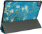 iMoshion Tablet Hoes Geschikt voor iPad Pro 12.9 (2020) / iPad Pro 12.9 (2018) - iMoshion Design Trifold Bookcase - Groen / Meerkleurig /Green Plant