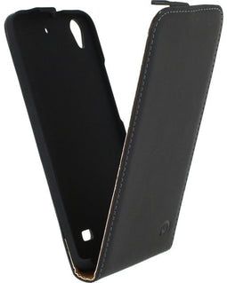 Mobilize Ascend G620s - Ultra Slim Flipcase - Krasbestendig Schokbestendig - Zwart