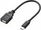 Renkforce RF-5720376 - USB A naar USB C Kabel - 0,15 m - Zwart