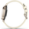 GARMIN Lily 2 Cream Gold/Coconut - Smartwatch Smartwatch Cream Gold