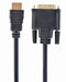 Gembird HDMI-DVI - KVM Kabel - 5.0 m - Zwart