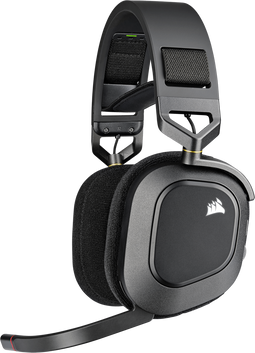 Corsair HS80 RGB Wireless - Gaming Headset - Dolby Atmos - Zwart