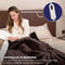 BREND BR-2219 - Elektrische Deken - 9 Temperatuurinstellingen - Bruin/Wit