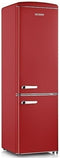 Severin RKG 8917 - Koel-vriescombinatie - 244 liter - Retro stijl