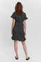 VERO MODA VMHENNA - Wrap jurk - Korte mouwen met ruche details - Blauw - Dames - Maat XS