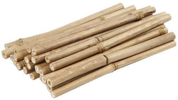 Stokken van bamboe, l: 20 cm, dikte 8-15 mm, 30 stuks, bamboe
