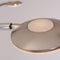 Mexlite Synna 1327ST - Vloerlamp - Draaibaar dimbaar LED - Zilver