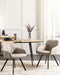Set van 2 eetkamerstoelen MONEE Beige
