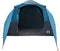 vidaXL - Tunneltent - 6-persoons - waterdicht - blauw