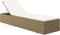 vidaXL - Ligbed - poly - rattan - bruin - en - crèmewit