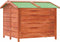 vidaXL - Hondenhok - 96x87x80,5 - cm - massief - grenenhout - bruin