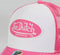 Von Dutch Pet - Roze Wit - One Size - Trucker Cap Dames - Pet Volwassenen - Pet Dames - Petten