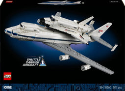 LEGO® Icons Shuttle Carrier Aircraft - 10360 - Boeing™ 747™ en NASA spaceshuttle Enterprise - 2417 onderdelen