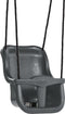 Babyschommel Luxe Premium Antraciet met BR touwen Zwart