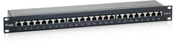 Equip 326424 - Patchpanel - 24x RJ45 Cat6 - volledig afgeschermd - zwart