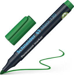 Schneider permanent marker - Maxx 130 - ronde punt - groen - lijnbreedte 1-3 mm - S-113004