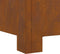 vidaXL - Vierkante - Vuurkorf - 60x60x30 - cm - Weerbestendig - Staal