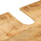 vidaXL - Wastafelkast - 55x35x60 - cm - massief - mangohout - en - ijzer
