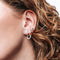 TI SENTO Dames Oorbellen - 925 zilver - Zilver geel verguld - 7784SY