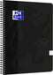 Spiraalblok oxf touch a4 ruit 5mm 140pag 80gr zw | 5 stuks