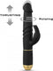 Dorcel - Furious Rabbit 2.0 - Roterende En Stotende Vibrator - Zwart