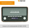 Denver DAB-18 - DAB Radio - Bluetooth - Bruin