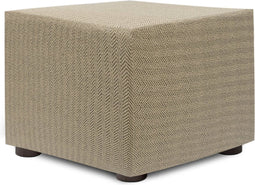 Hoes voor poef Eysa JAZ Beige 65 x 65 x 65 cm