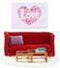 Lundby Smaland zitkamer (rood)
