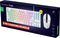 Trust GXT 794W Thadox - Gaming Toetsenbord & Draadloze Muis - TKL - Verlichting - Wit