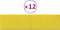 vidaXL - Wandpanelen - 12 - st - 1,08 - m² - 60x15 - cm - stof - lichtgeel