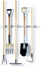 Toolflex Bezemhouder - Tuingereedschap Ophangsysteem - Aluminium rail 94 cm - 5 houders - Wit