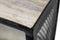 HSM Collection Wandplank Brixton - 60x30 cm - mangohout/ijzer