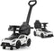 Coast Maserati Loopauto - 3-in-1 Duw- en Loopauto met Muziek - Wit