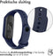 iMoshion Bandje Geschikt voor Xiaomi Mi Band 5 / 6 - iMoshion Siliconen band inkliksysteem ronde sluiting - Blauw