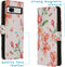 iMoshion Hoesje Geschikt voor Google Pixel 7a Hoesje Met Pasjeshouder - iMoshion Design Softcase Bookcase - Wit / Blossom Watercolor