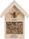 Bijenhuis 16,9 X 22,9 Cm Hout/bamboe Naturel - bijen - insecten - Esschert Design