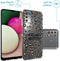 iMoshion Hoesje Geschikt voor Samsung Galaxy A03s Hoesje Siliconen - iMoshion Design hoesje - Bruin / Zwart / Transparant / Hakuna Matata