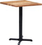 vidaXL Bistrotafelpoot 56x56x72 cm gietijzer zwart