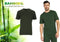 Bamboo Elements T Shirt Heren - Regular Fit - Ademend en Hypoallergeen - Groen