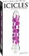 Pipedream Icicles glazendildo Icicles No. 7 paars,transparant - 7 inch