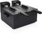 Princess 183028 - Dubbele Frituurpan - 2 x 1800W - Zwart