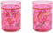Konges Sløjd 2 Pack Glitter Bekers - 2 stuks - Rainbow Bow