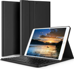 Lunso - afneembare Keyboard hoes - Geschikt voor iPad Pro 10.5 inch / Air (2019) 10.5 inch - zwart
