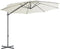 vidaXL - Parasol - met - draagbare - voet - groen