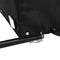 vidaXL - Fietstrailer - 45 - kg - ijzer - zwart - en - grijs