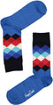 Happy Socks - Gift Box - 4 paar unisex sokken - Navy